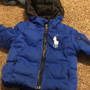 Baby boy polo winter coat